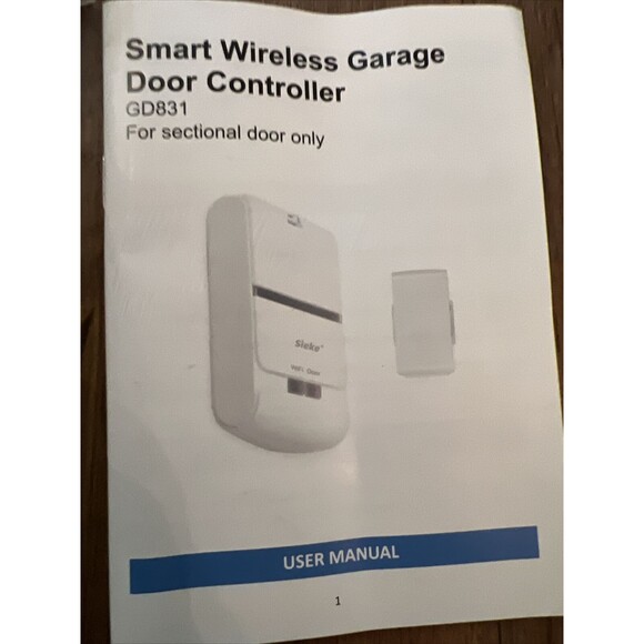 Sieke Smart Garage Door Opener - 2.4G WiFi - White - Picture 15 of 16